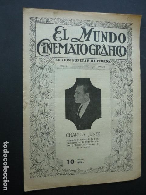 Cine: MUNDO CINEMATOGRAFICO A&Ntilde;O XIII N&ordm; 35 1924 REVISTA CINE