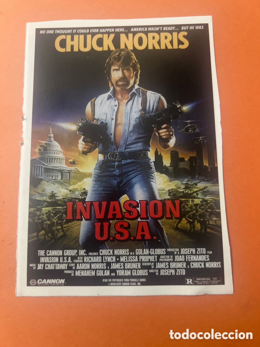 Kino: L0/2. CARTEL-MAN&Iacute;A INVASIONES EE UU - INVASI&Oacute;N USA