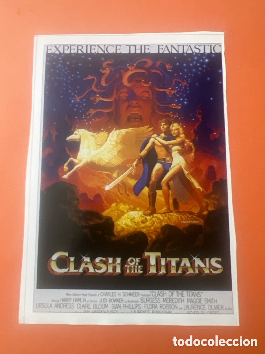 Kino: L0/2. CARTEL-MAN&Iacute;A RAY HARRYHAUSEN - FURIA DE TITANES