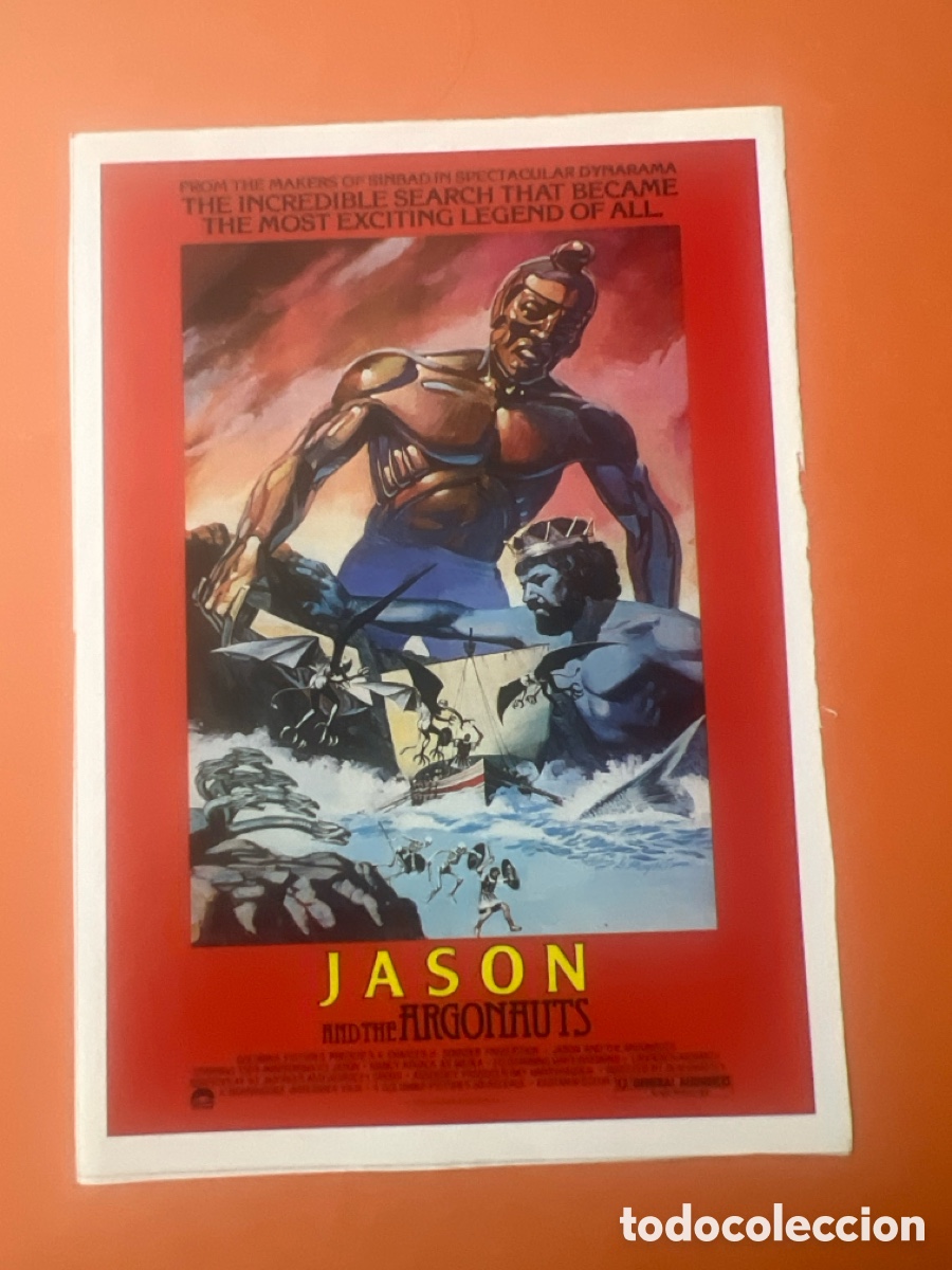 Cinema: L0/2. CARTEL-MAN&Iacute;A RAY HARRYHAUSEN - JAS&Oacute;N Y LOS ARGONAUTAS
