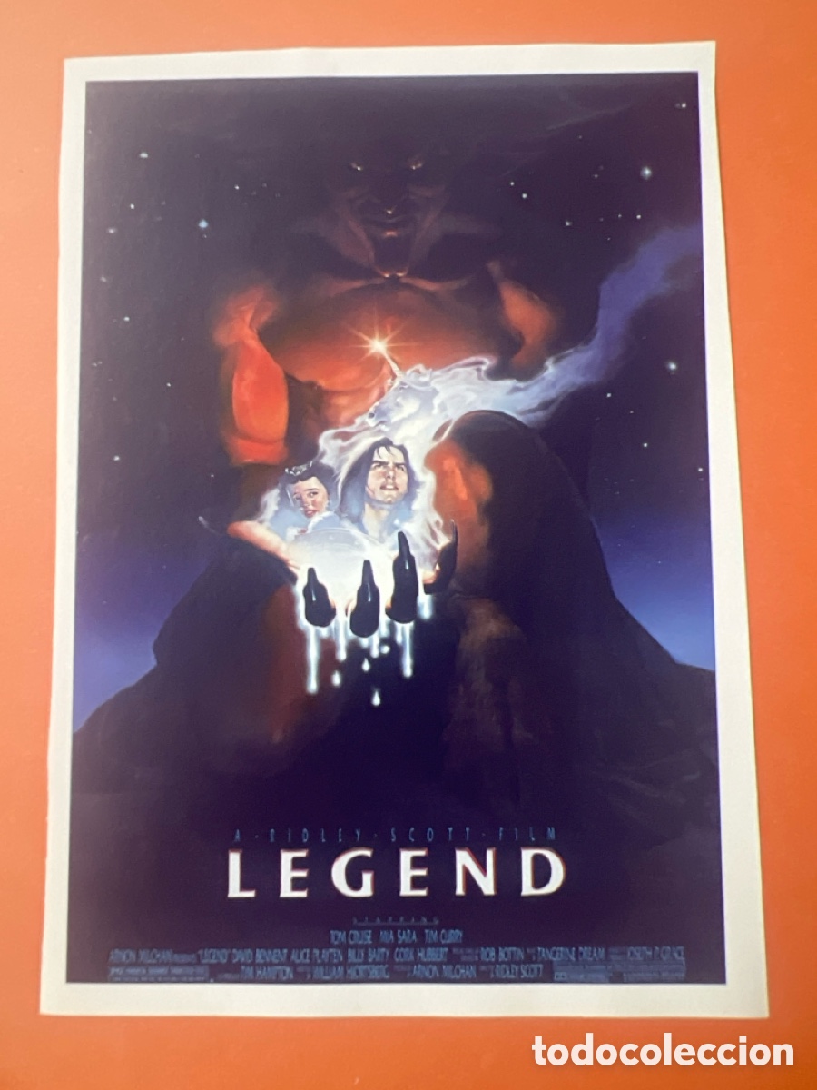 Cine: L0/3. CARTEL-MAN&Iacute;A RIDLEY SCOTT -LEGEND