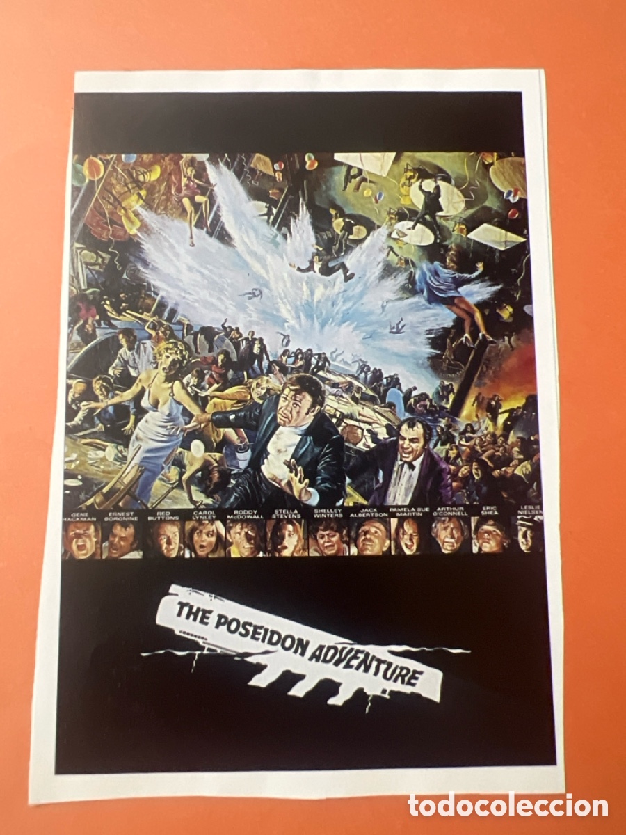 Cin&eacute;ma: L0-4. CARTEL- MAN&Iacute;A - CAT&Aacute;STROFES DEL TITANIC- LA AVENTURA DEL POSEIDON