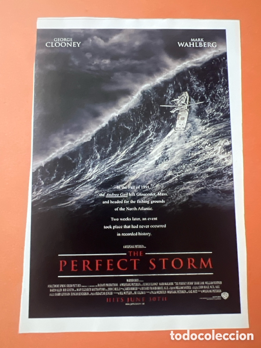 Kino: L0-4. CARTEL- MAN&Iacute;A - CAT&Aacute;STROFES DEL TITANIC- LA TORMENTA PERFECTA
