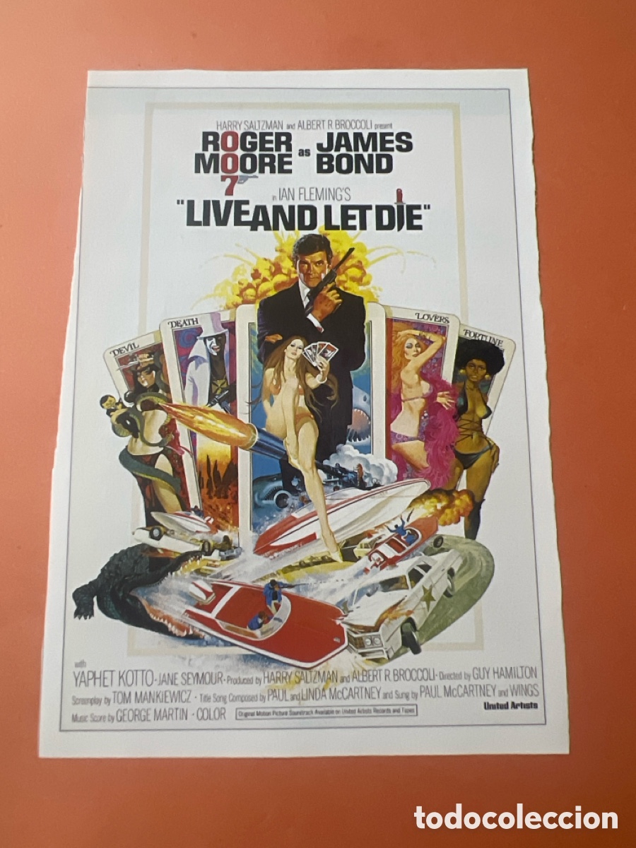 Kino: L0-4. CARTEL- MAN&Iacute;A - JAMES BOND - VIVE Y DEJA MORIR