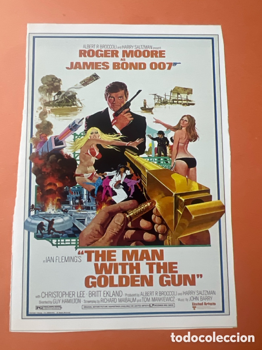Cin&eacute;ma: L0-4. CARTEL- MAN&Iacute;A - JAMES BOND - EL HOMBRE DE LA PISTOLA DE ORO