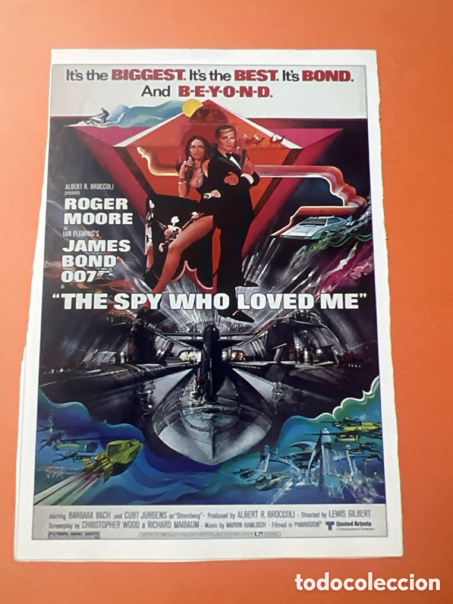 Kino: L0-4. CARTEL- MAN&Iacute;A - JAMES BOND - LA ESP&Iacute;A QUE ME AMO