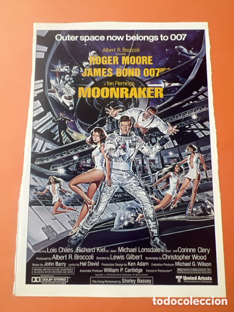 Kino: L0-4. CARTEL- MAN&Iacute;A - JAMES BOND - MOONRAKER