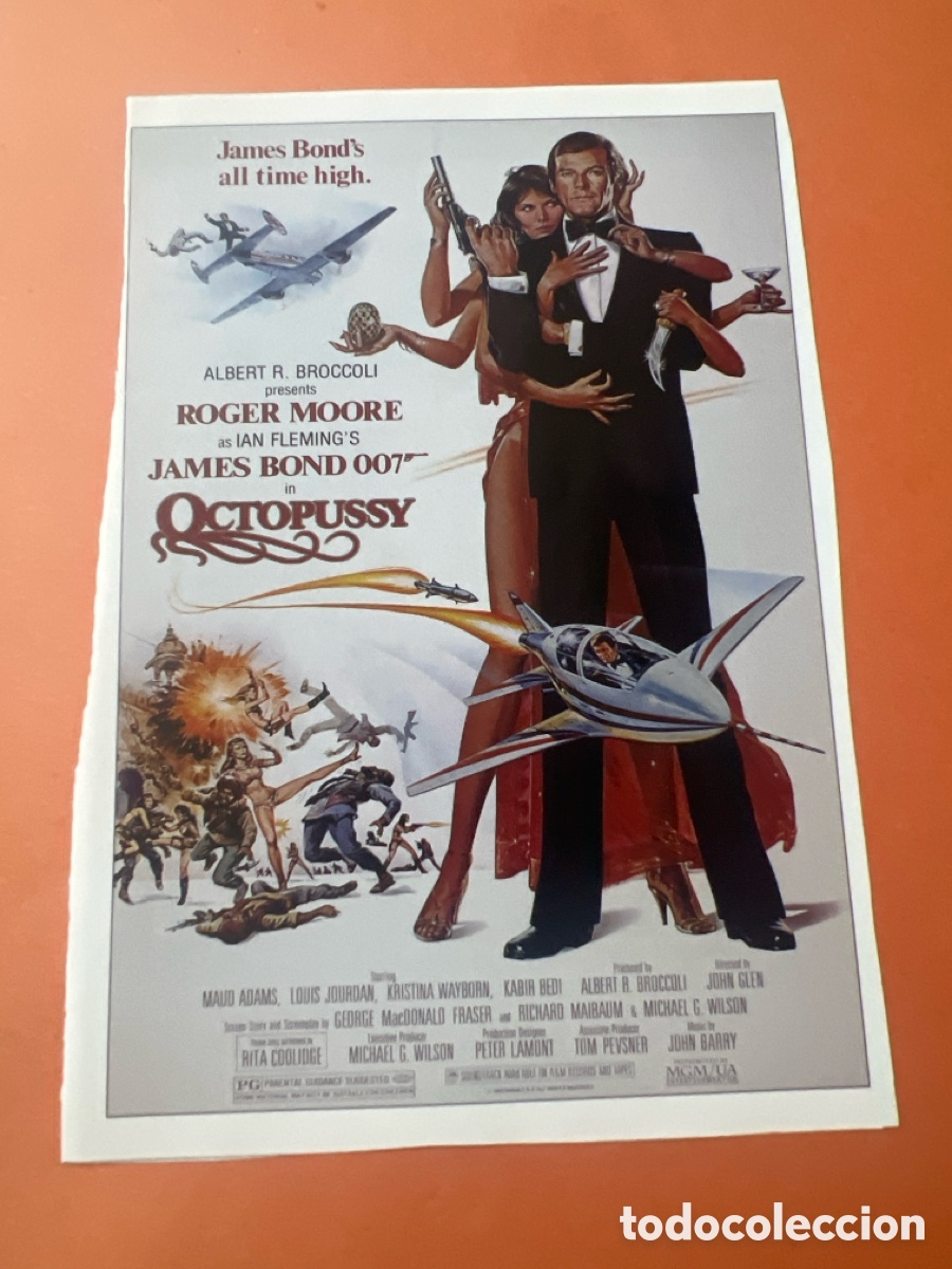Cinema: L0-4. CARTEL- MAN&Iacute;A - JAMES BOND - OCTOPUSSY