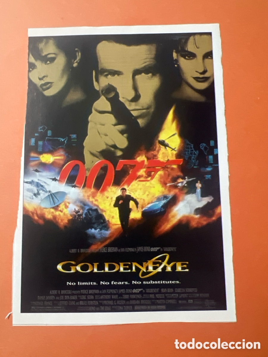 Cinema: L0-4. CARTEL- MAN&Iacute;A - JAMES BOND - GOLDENEYE