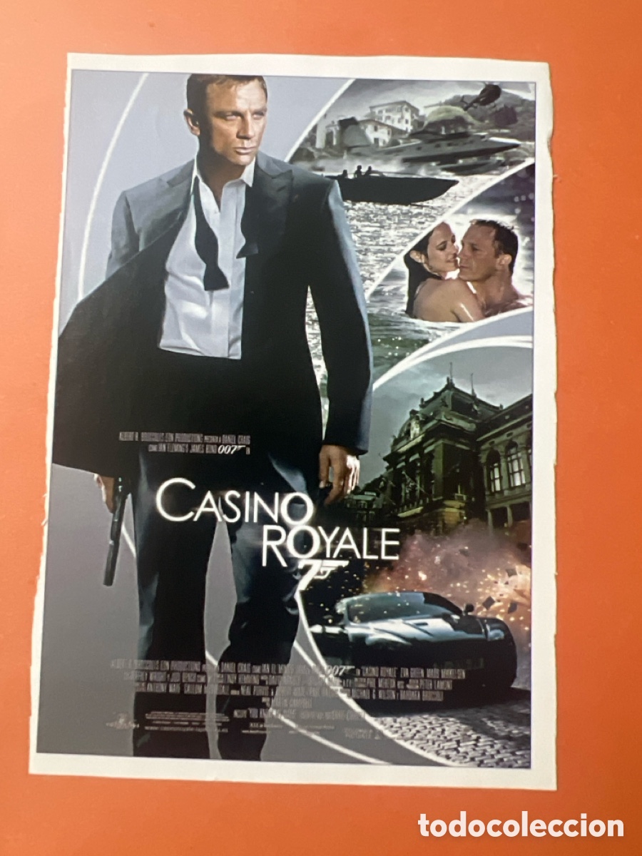 Cine: L0-4. CARTEL- MAN&Iacute;A - JAMES BOND - CASINO ROYAL