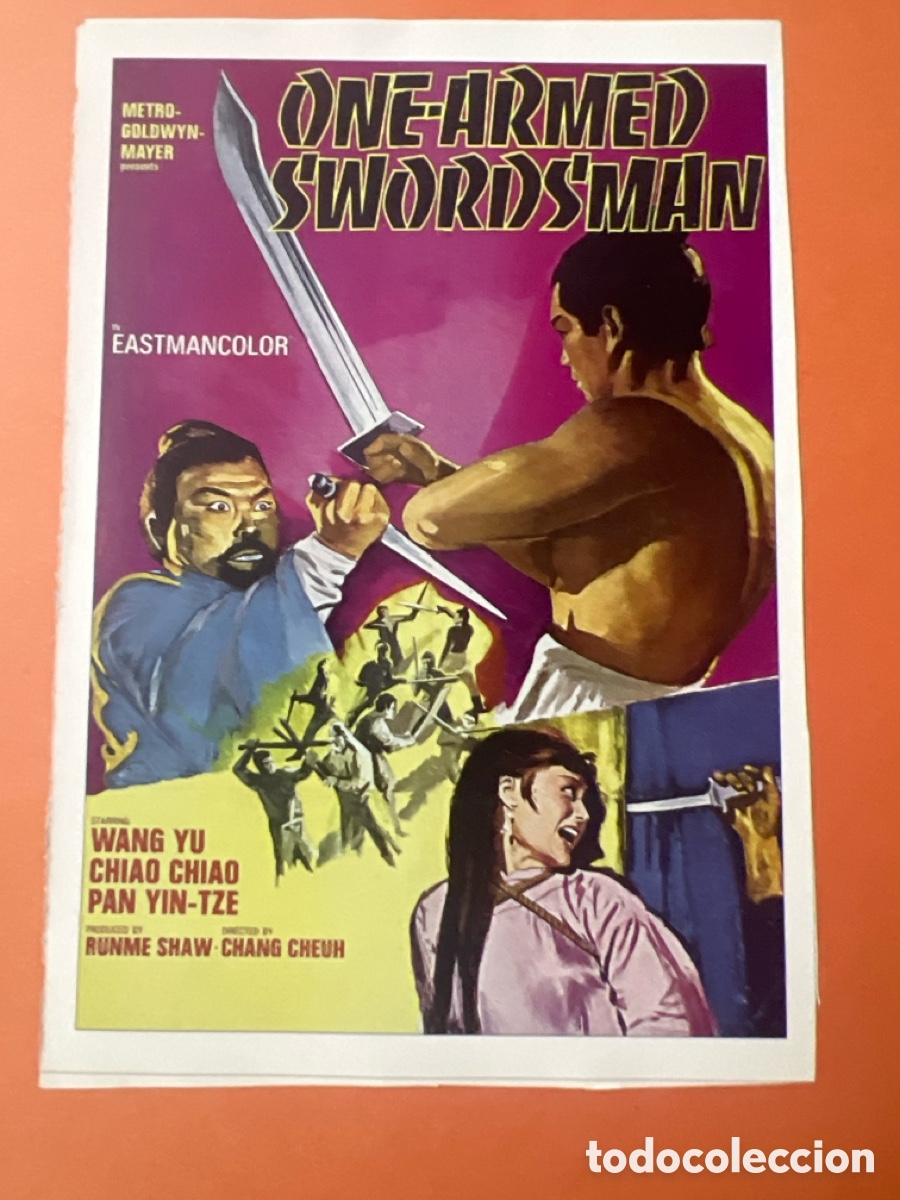 Cine: L0-5. COLECCI&Oacute;N CARTELES CINE ORIENTAL Y ARTES MARCIALES - EL ESPADACH&Iacute;N MANCO
