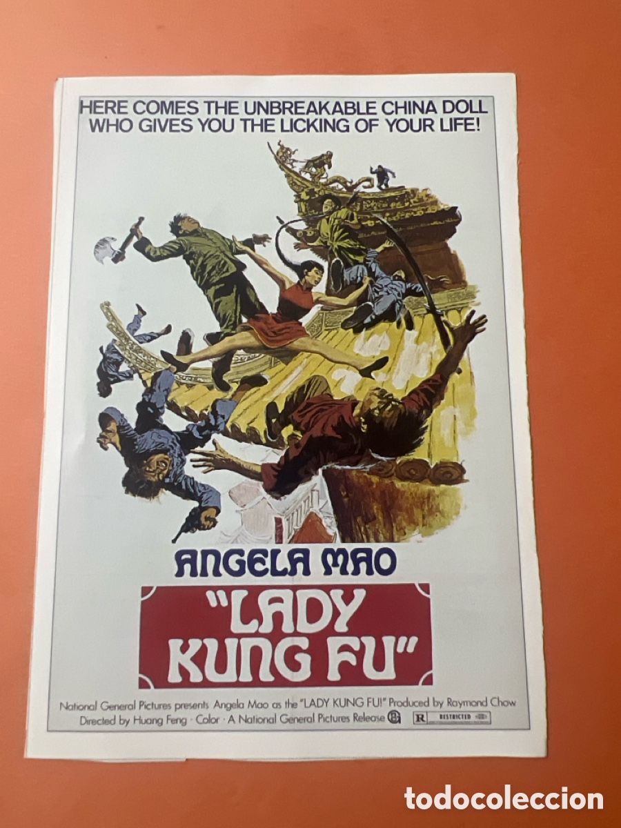 Cine: L0-5. COLECCI&Oacute;N CARTELES CINE ORIENTAL Y ARTES MARCIALES - LADY KUNG FU