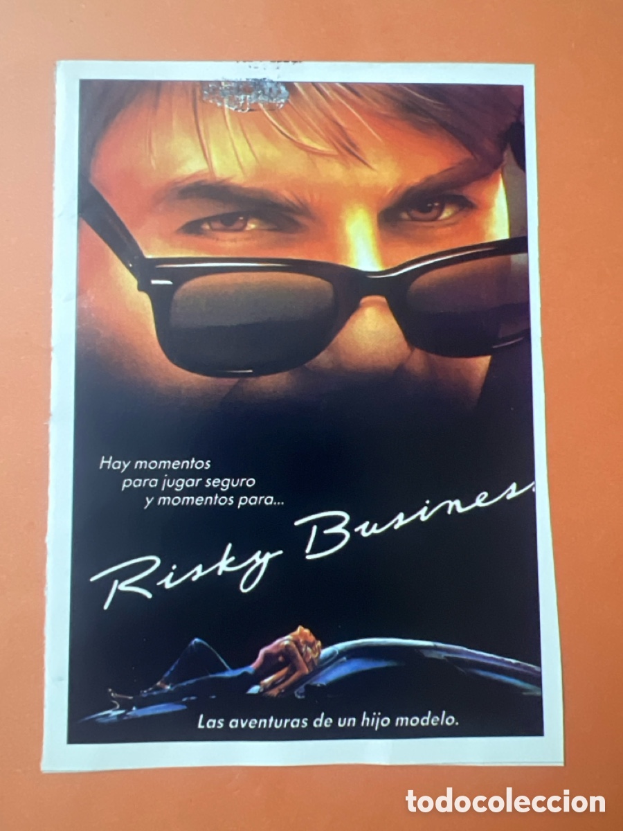Cine: L0-5. CARTEL-MAN&Iacute;A- RISKY BUSINESS