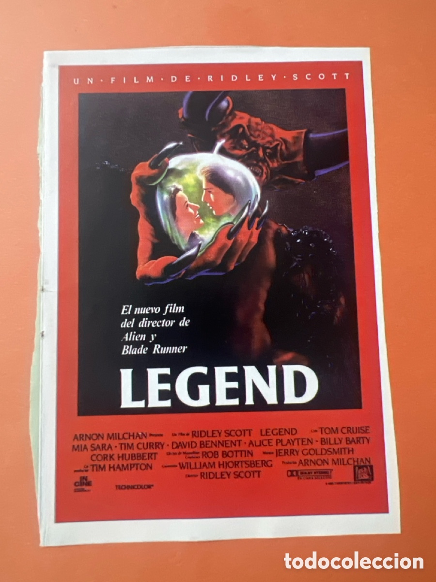 Cine: L0-5. CARTEL-MAN&Iacute;A- LEGEND