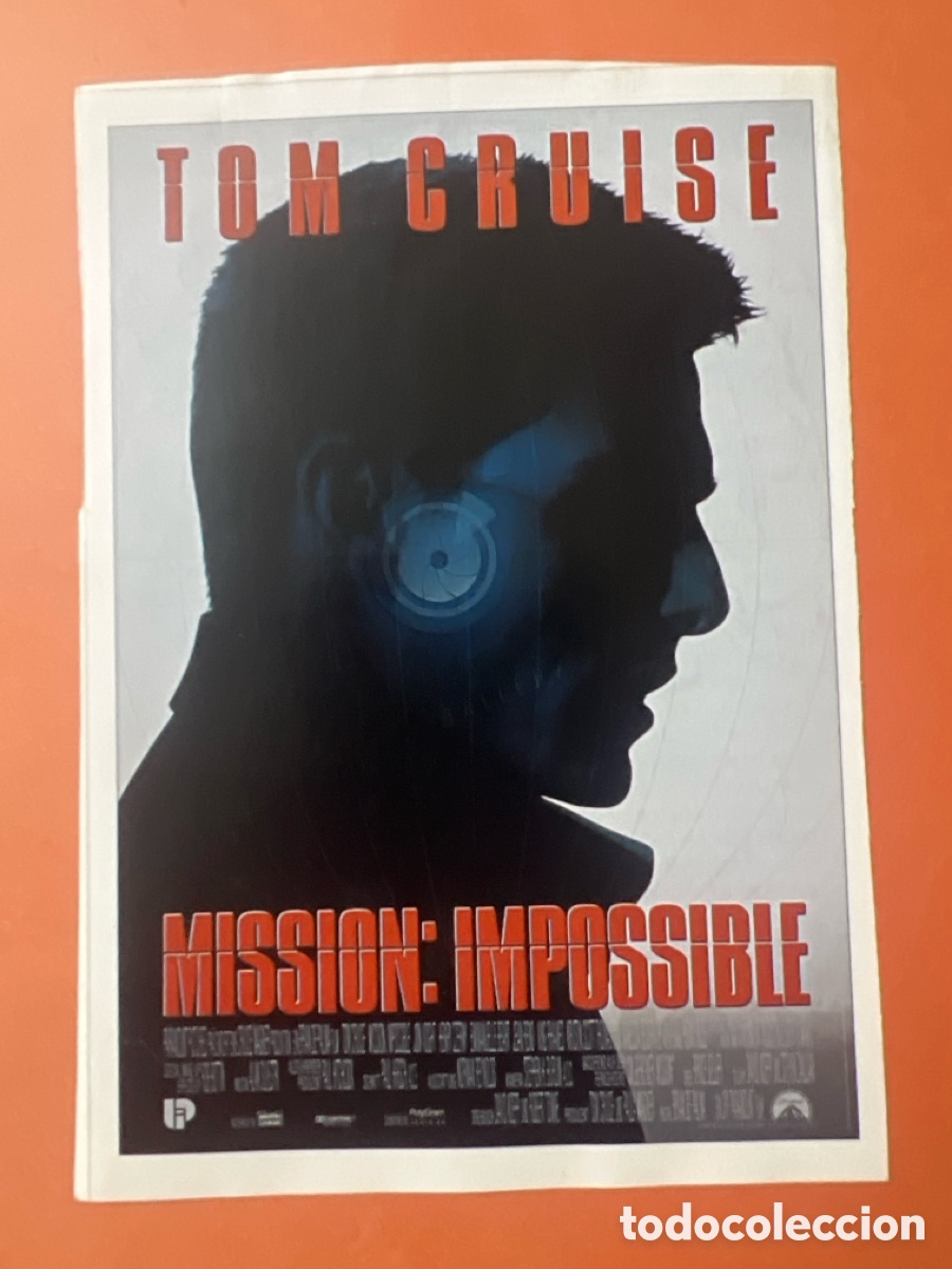 Cine: L0-5. CARTEL-MAN&Iacute;A- MISI&Oacute;N IMPOSIBLE