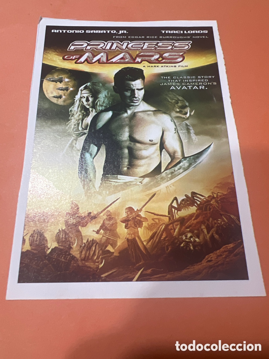 Cine: L0-6. CARTEL-MAN&Iacute;A - MITOLOG&Iacute;A GRIEGA - UNA PRINCESA DE MARTE