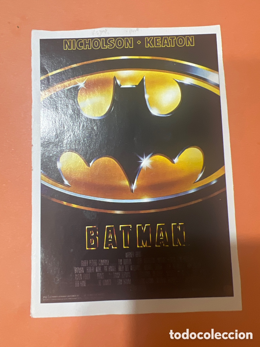 Cine: L0-6. CARTEL-MAN&Iacute;A - BATMAN - BATMAN