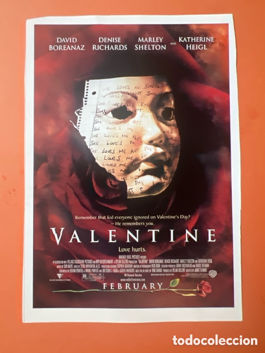 Cine: L0-6. TERROR-MAN&Iacute;A - FELIZ D&Iacute;A DE SAN VALENTIN - UN SAN VALENTIN DE MUERTE