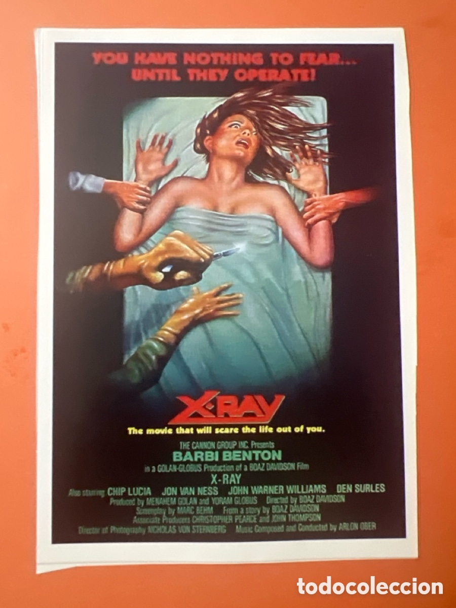 Cine: L0-6. TERROR-MAN&Iacute;A - FELIZ D&Iacute;A DE SAN VALENTIN - RAYOS X