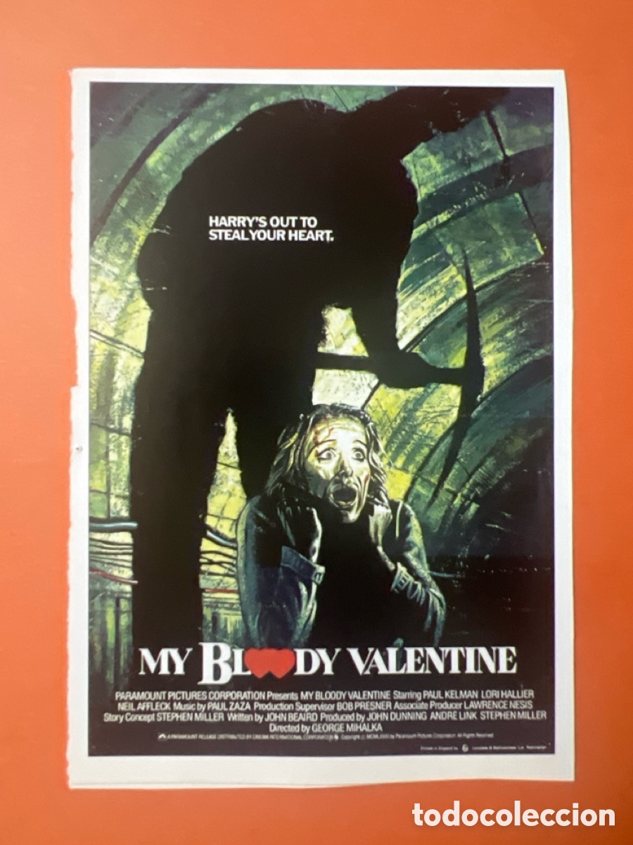 Cine: L0-6. TERROR-MAN&Iacute;A - FELIZ D&Iacute;A DE SAN VALENTIN - SAN VALENTIN SANGRIENTO