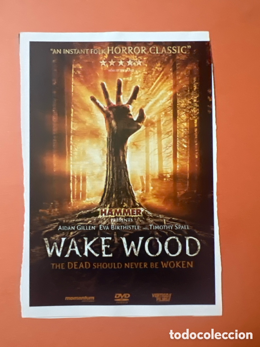 Cine: L0-6. COLECCI&Oacute;N CARTELES CINE FANT&Aacute;STICO- WAKE WOOD
