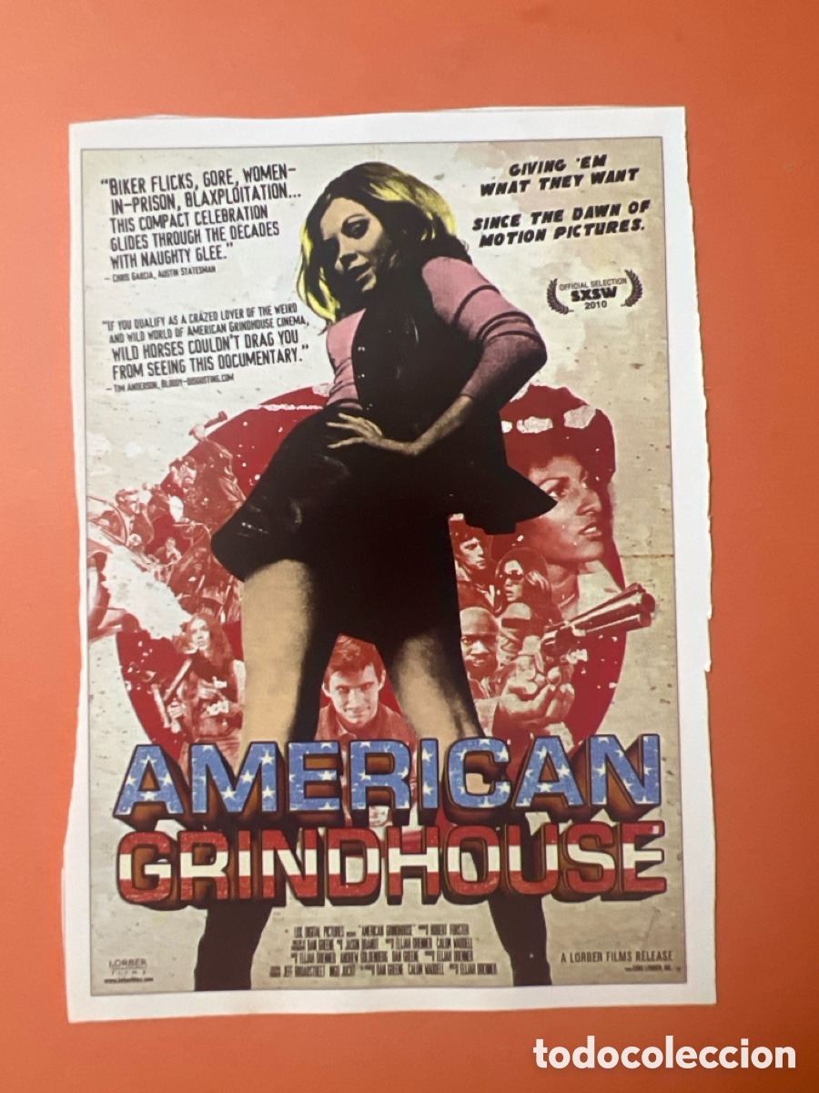 Cine: L0-6. COLECCI&Oacute;N CARTELES CINE FANT&Aacute;STICO- AMERICAN GRINDHOUSE