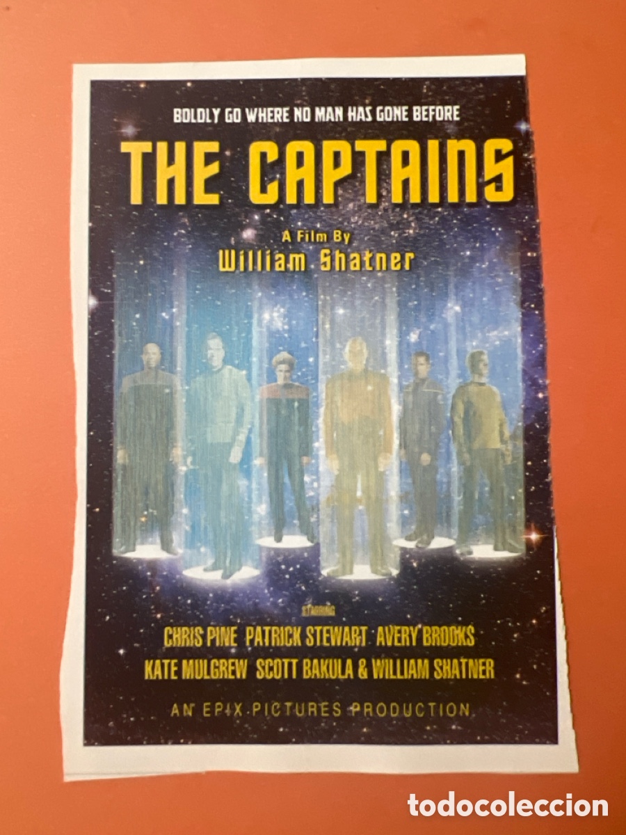Cine: L0-6. COLECCI&Oacute;N CARTELES CINE FANT&Aacute;STICO- THE CAPTAINS