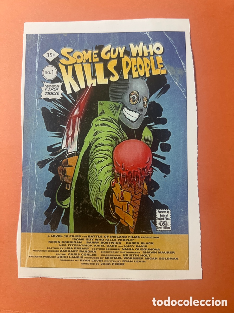 Cine: L0-6. COLECCI&Oacute;N CARTELES CINE FANT&Aacute;STICO- SOME GUY WHO KILLS PEOPLE