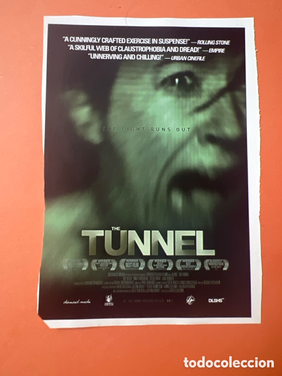 Cine: L0-6. COLECCI&Oacute;N CARTELES CINE FANT&Aacute;STICO- THE TUNNEL