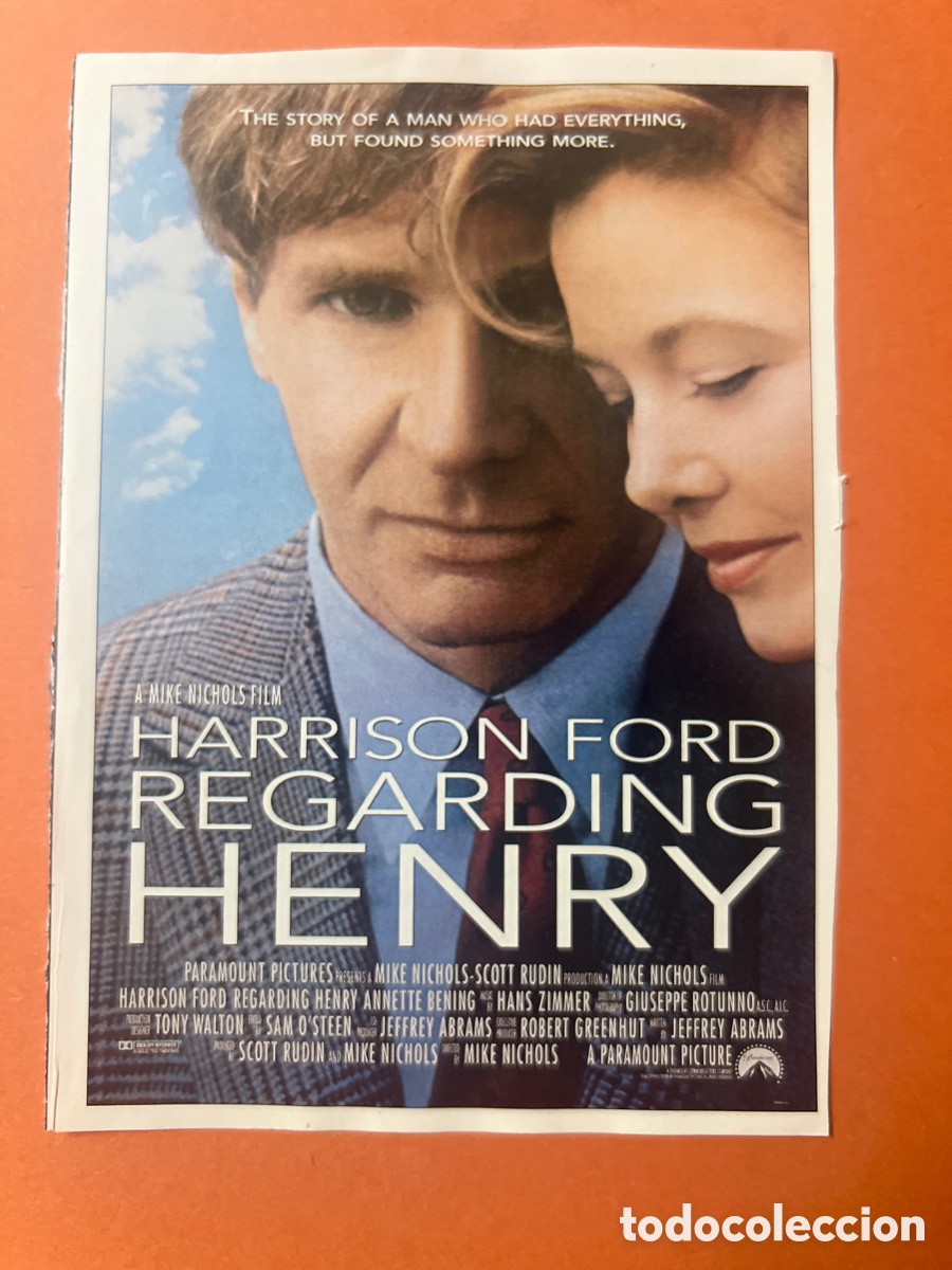 Cine: L0-6. CARTEL MAN&Iacute;A MIKE NICHOLS - A PROP&Oacute;SITO DE HENRY
