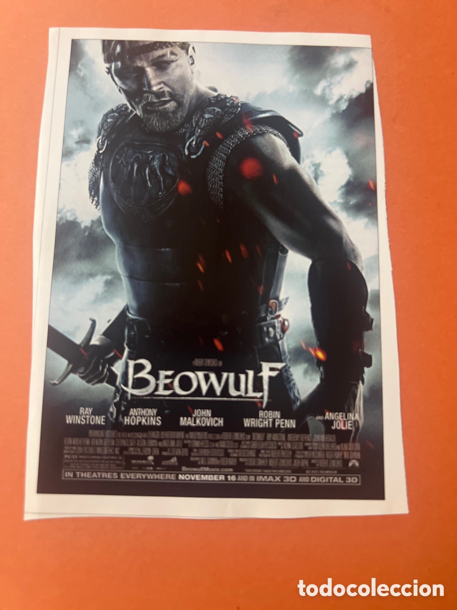 Cine: L0-6. CARTEL-MAN&Iacute;A ROBERT ZEMECKIS - BEOWULF