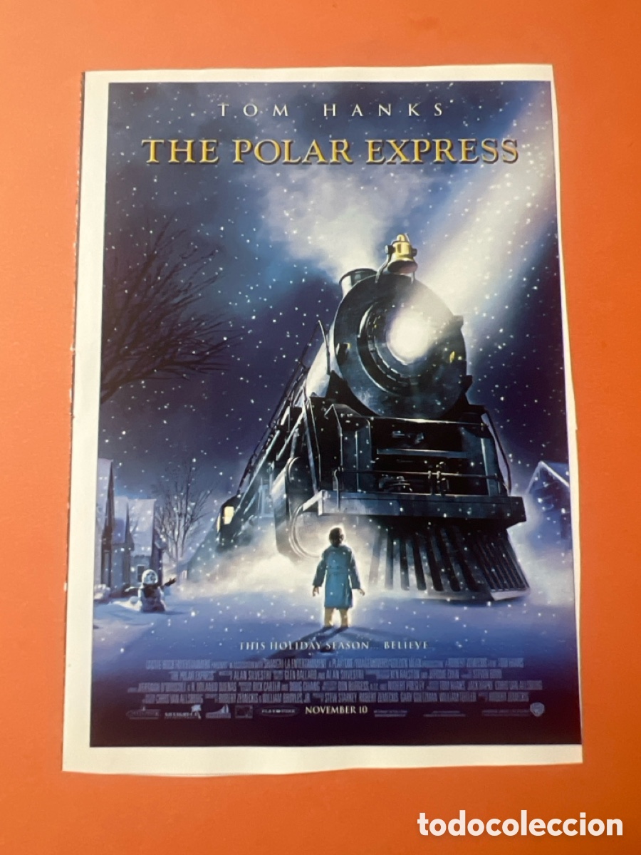 Cine: L0-6. CARTEL-MAN&Iacute;A ROBERT ZEMECKIS - POLAR EXPRESS