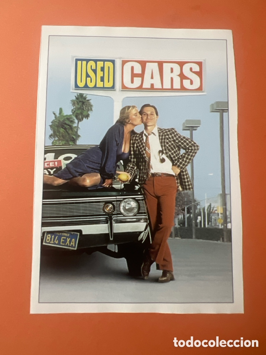 Cine: L0-6. CARTEL-MAN&Iacute;A ROBERT ZEMECKIS - FRENOS LOCOS, COCHES LOCOS