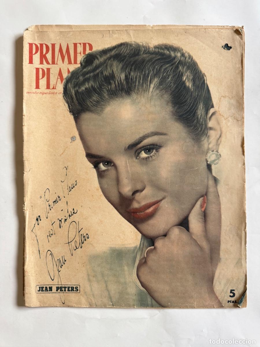 Cine: Revista Primer Plano, Jean Peters, Mara Berni, Kim Novak, A&ntilde;o 1955