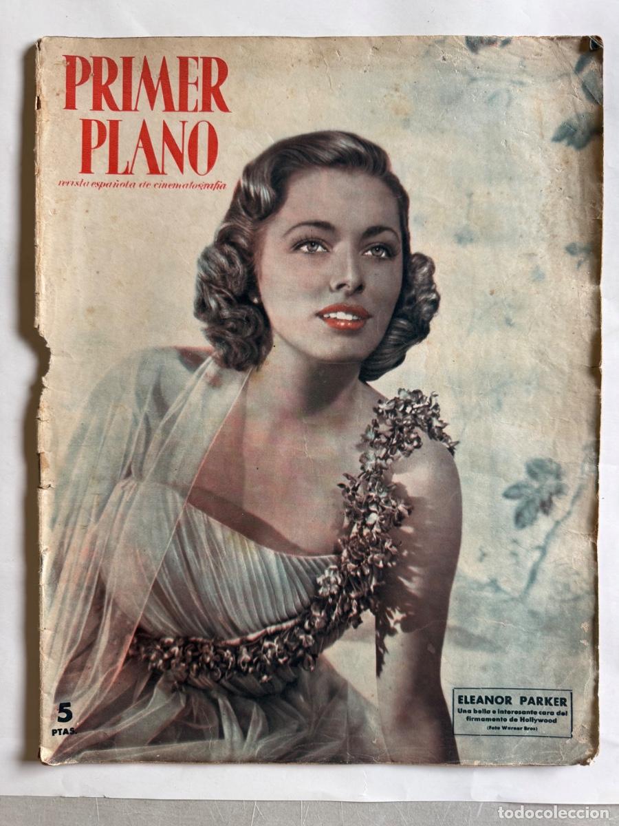 Cine: Revista Primer Plano, Eleanor Parker, Ruben Rojo, Martine Karol, A&ntilde;o 1954