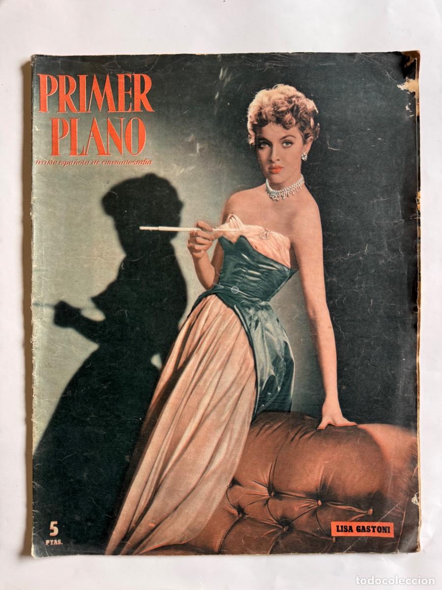 Cine: Revista Primer Plano, Lisa Gastoni, Lina Rosales, Juanito Valderrama, A&ntilde;o 1954