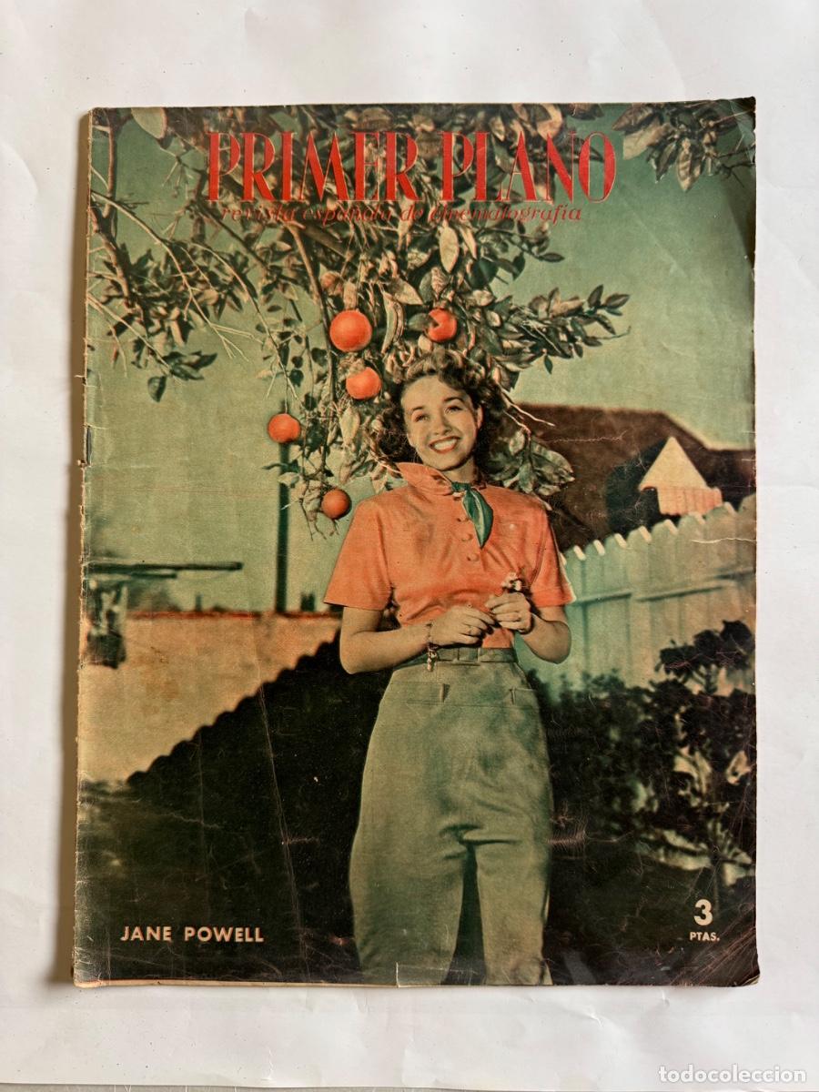 Cine: Revista Primer Plano, Jane Powell, Orson Welles, George Cukor, A&ntilde;o 1951