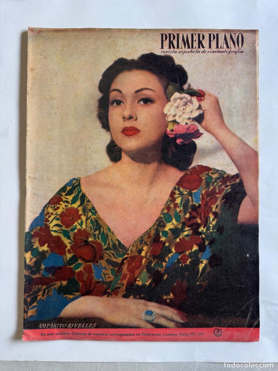 Cine: Revista Primer Plano, Amparito Rivelles, Franco, Rene Clair, A&ntilde;o 1950