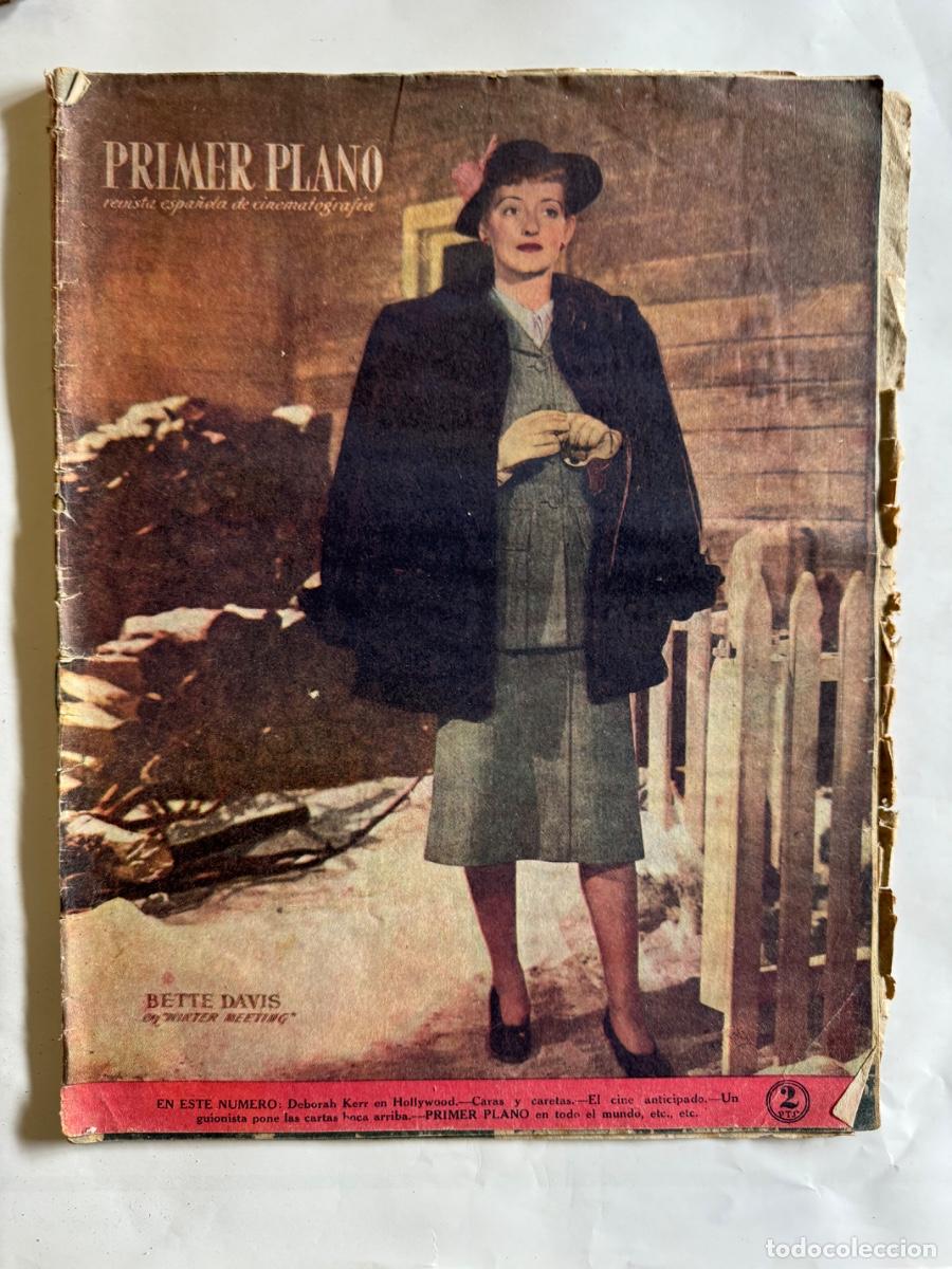 Cine: Revista Primer Plano, Bette Davis, Deborah Kerr, A&ntilde;o 1949