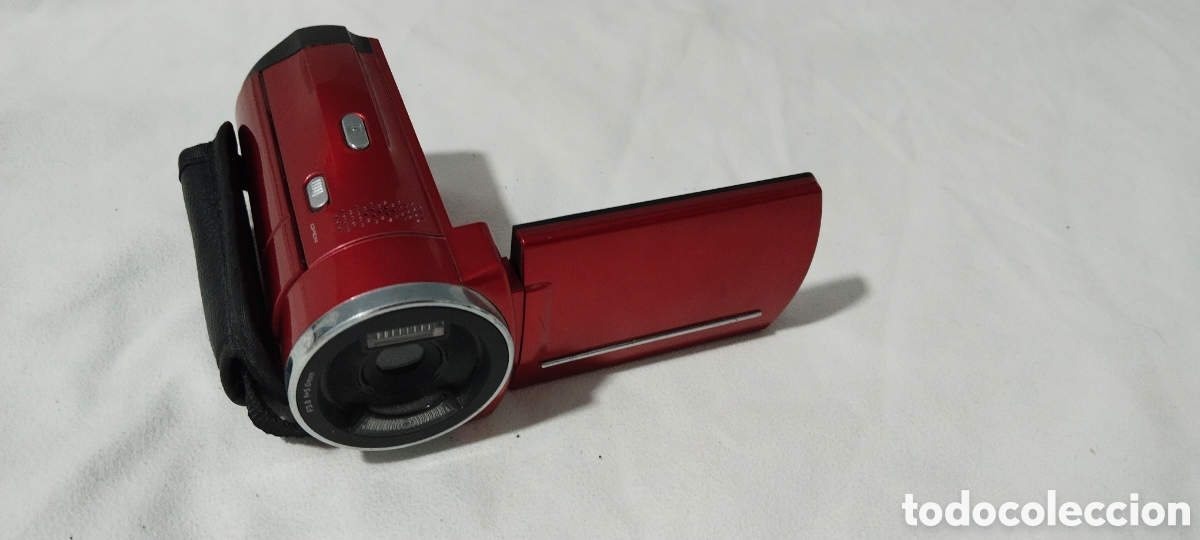 Cine: Videoc&aacute;mara 682 roja + microSD 4GB