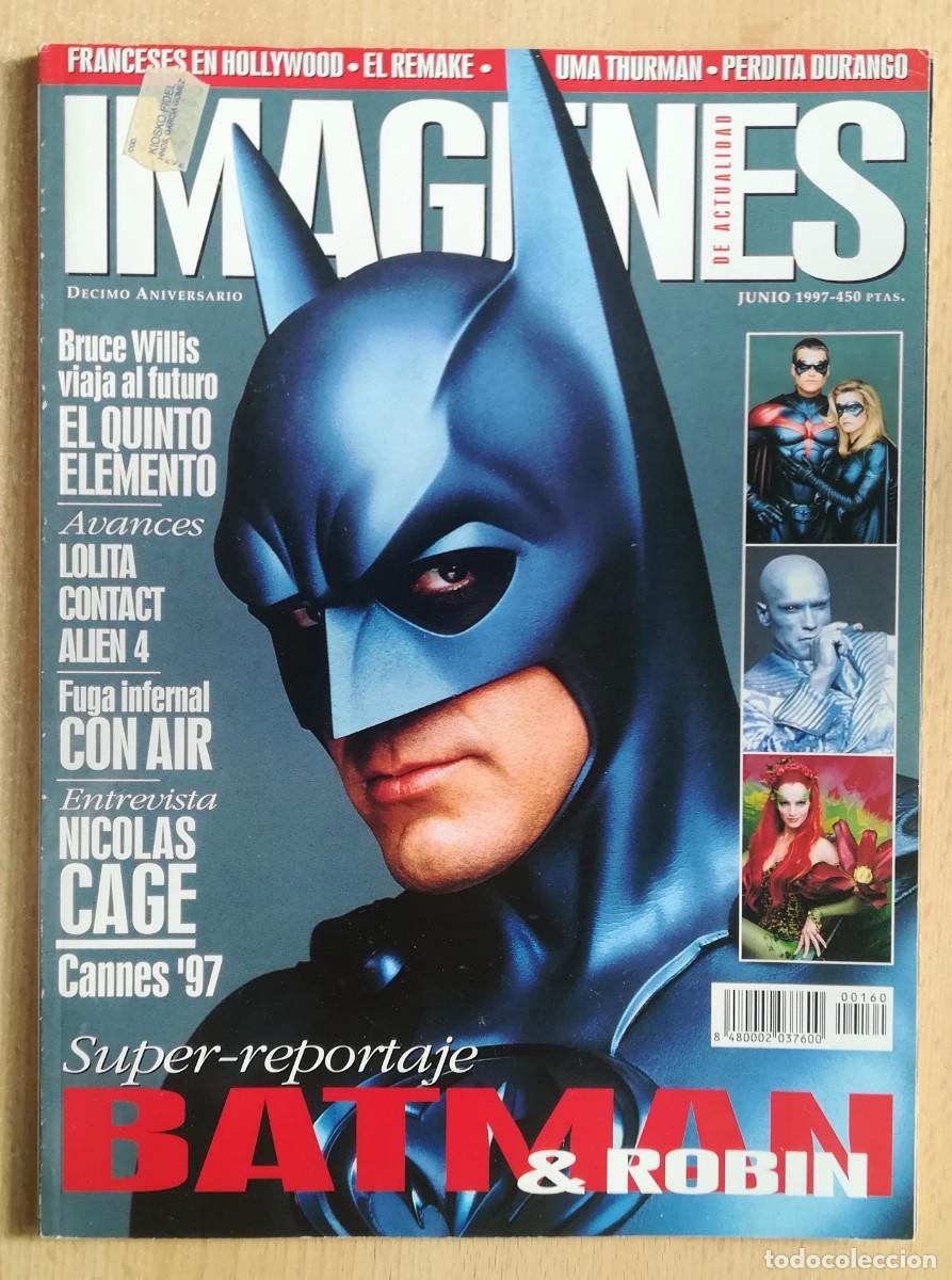 Cine: Im&aacute;genes de actualidad N&ordm; 160. Batman. El quinto elemento. Alien. David Lynch. Bruce Willis. Cannes.