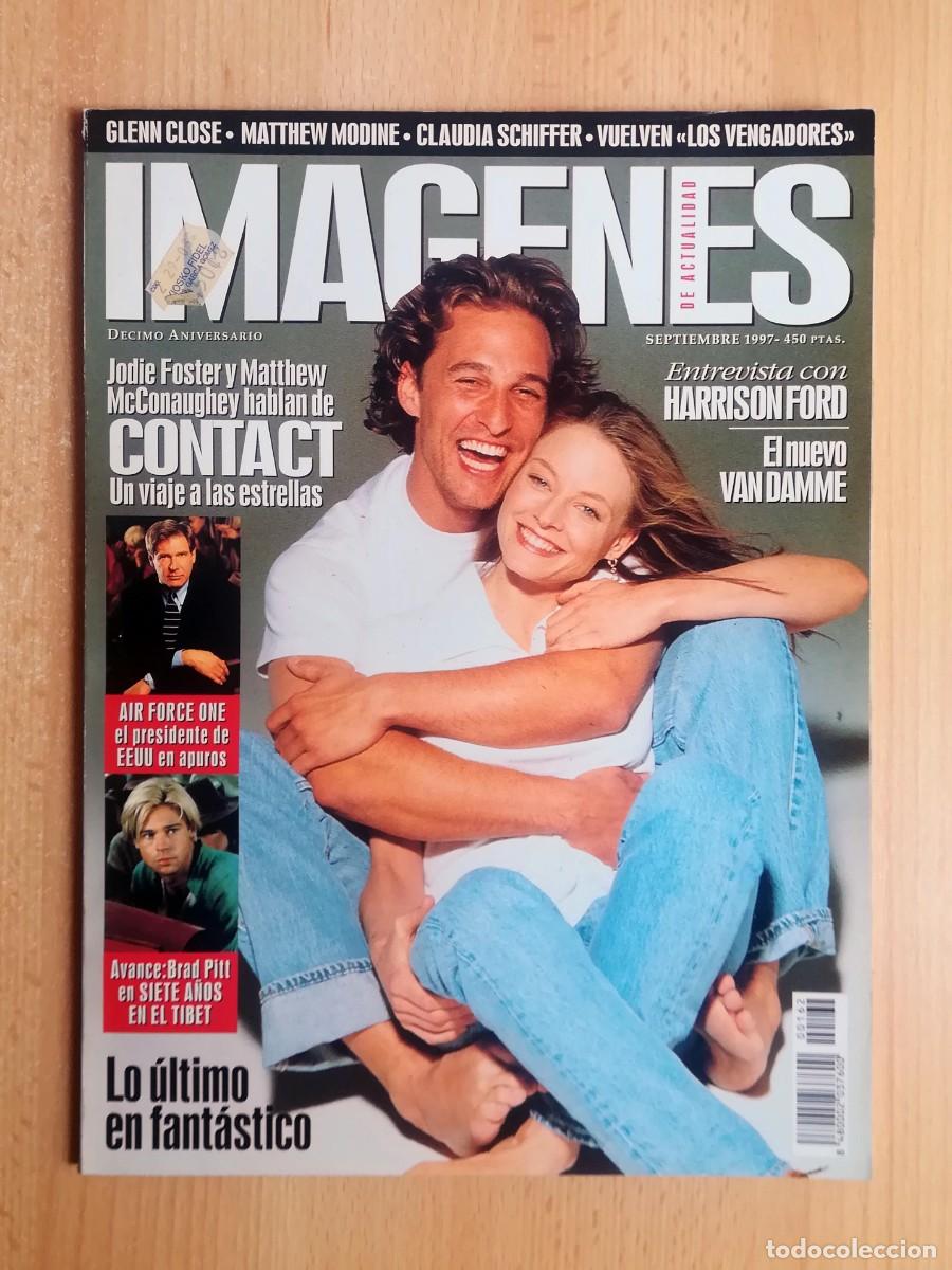 Cine: Im&aacute;genes de actualidad N&ordm; 162. Septiembre 1997. Harrison Ford. Van Damme. Contact. Jodie Foster...