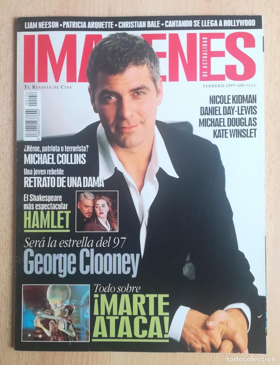 Cine: Im&aacute;genes de actualidad N&ordm; 156. Febrero 1997. Mars Attacks. Space Jam. George Clooney. Star Trek...