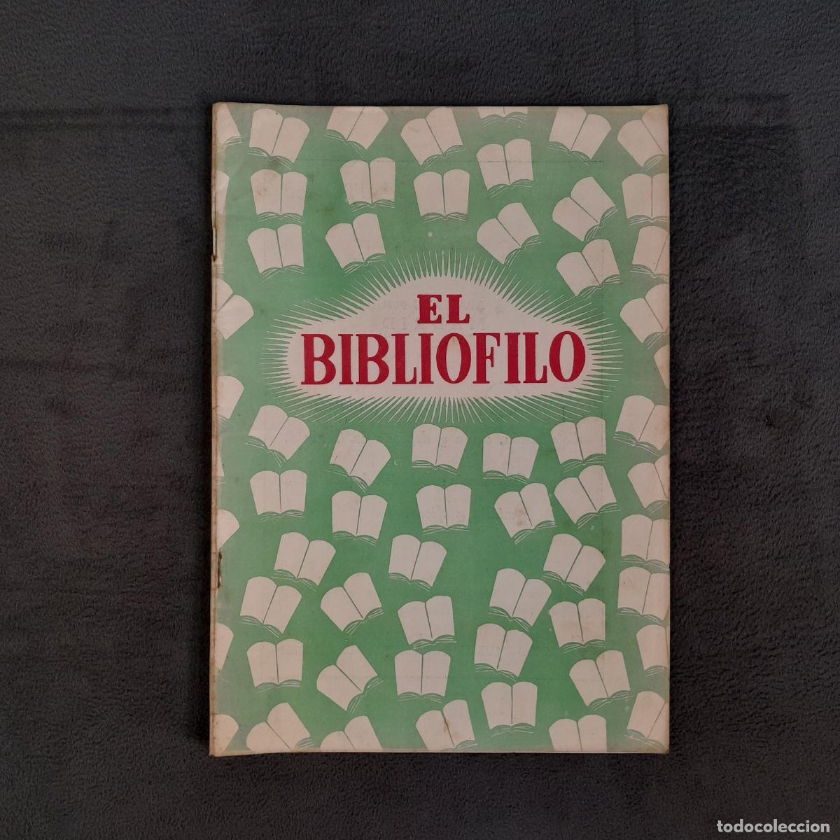 Cine: RV-466.REVISTA ANTIGUA EL BIBLI&Oacute;FILO. A&Ntilde;O 1.N&Uacute;M 7.FEDRICO VELILLA.1945