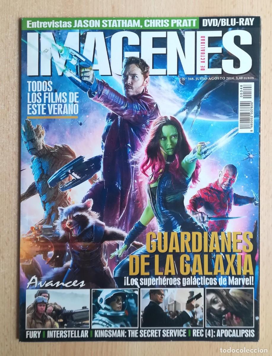 Cine: Im&aacute;genes de actualidad N&ordm; 348. Julio-Agosto 2014. Guardianes de la galaxia. Interstellar. Rec 4...