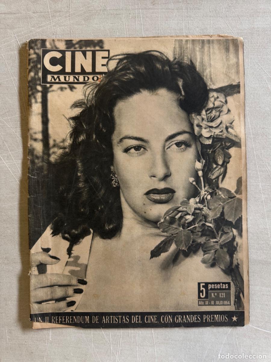 Cine: Revista Cine Mundo, Marilyn Monroe, Flora Lillo, A&ntilde;o 1954