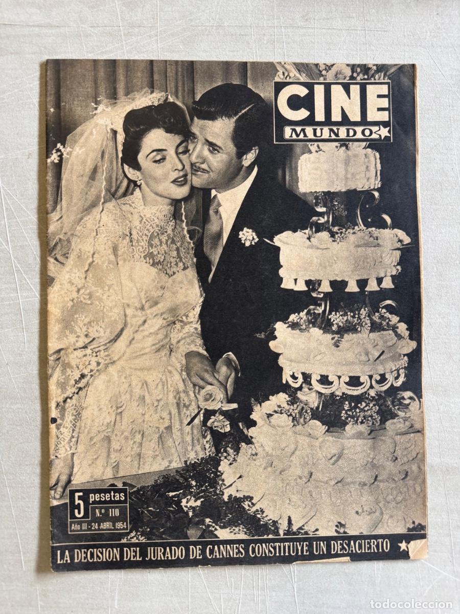 Cine: Revista Cine Mundo, Van Johnson, Susan Ball, A&ntilde;o 1954