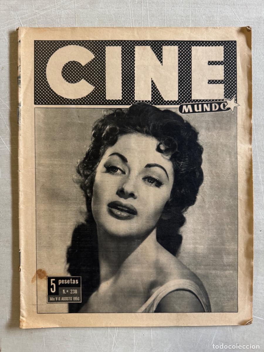 Cine: Revista Cine Mundo, Marilyn Monroe , Romy Schneider, A&ntilde;o 1956
