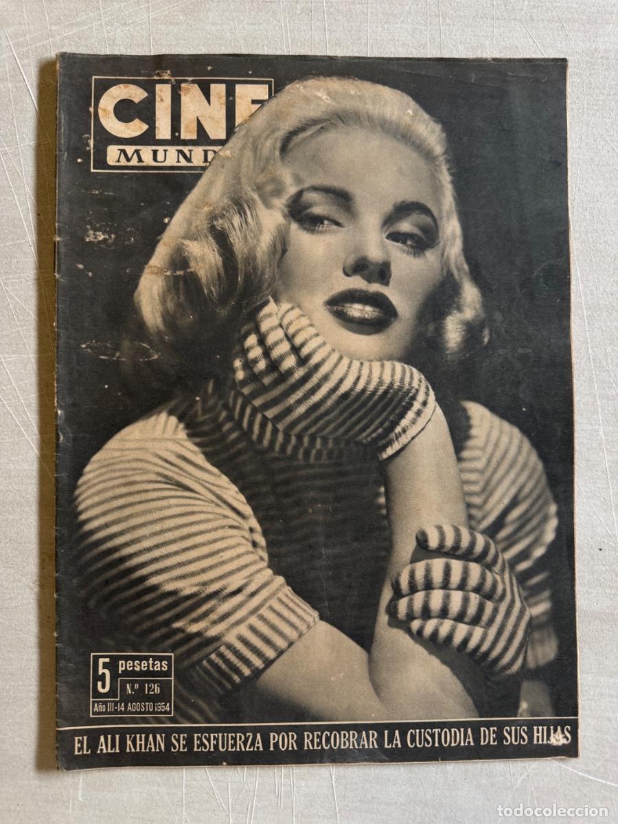 Cine: Revista Cine Mundo, Silvana Pampanini , Rosalina Neri, A&ntilde;o 1954