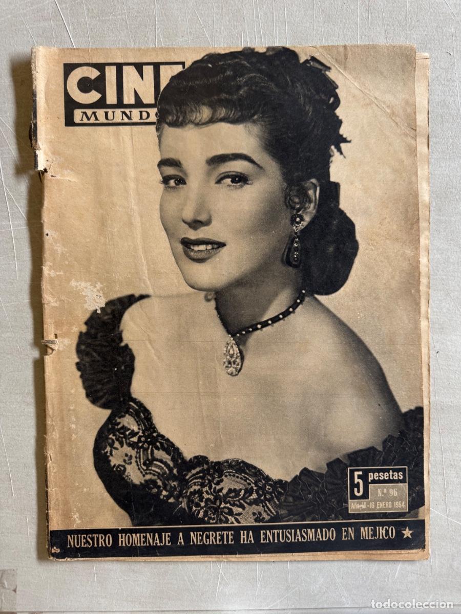 Cine: Revista Cine Mundo, Victor Turner , Lana Barker, A&ntilde;o 1954